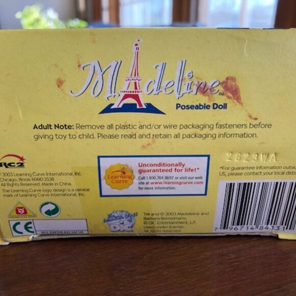 LEARNING CURVE Madeline Poseable Doll 2003 - Picture 11 of 15